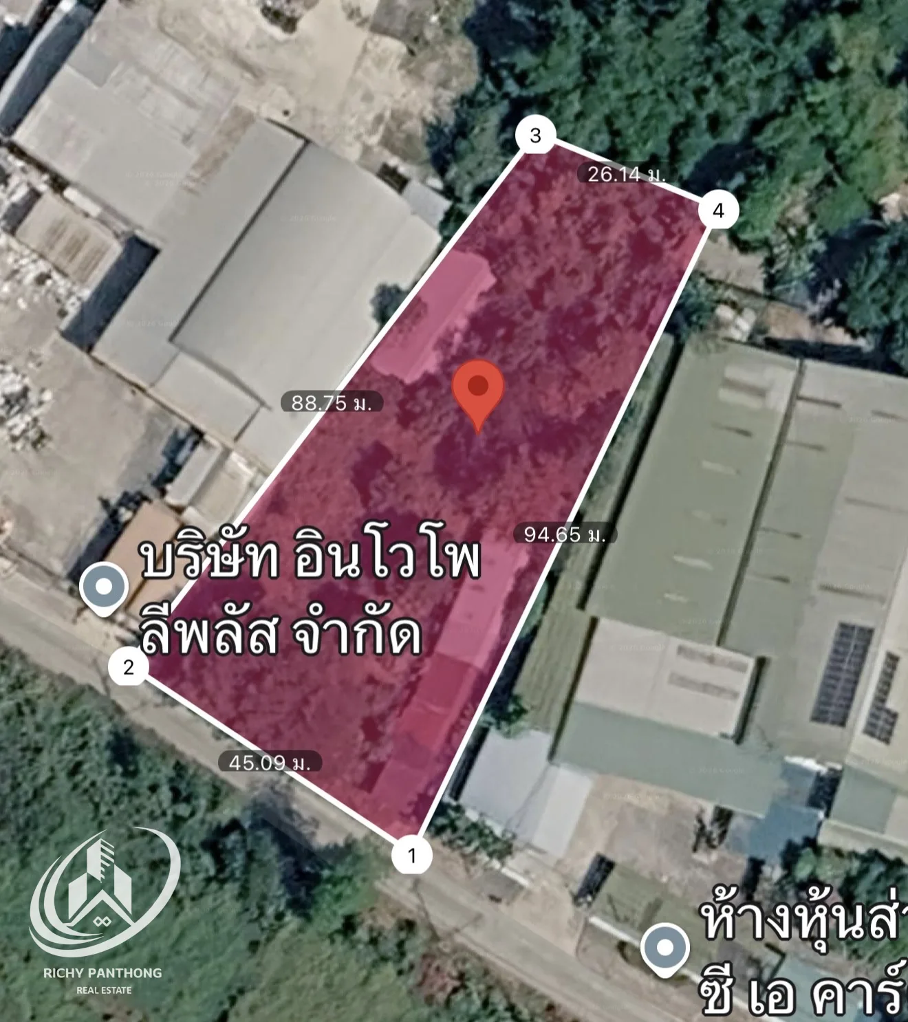 ขายที่ดินพร้อมสิ่งปลูกสร้าง 2-0-5.6 ไร่ ต.บ้านบึง อ.บ้านบึง จ.ชลบุรี - 4