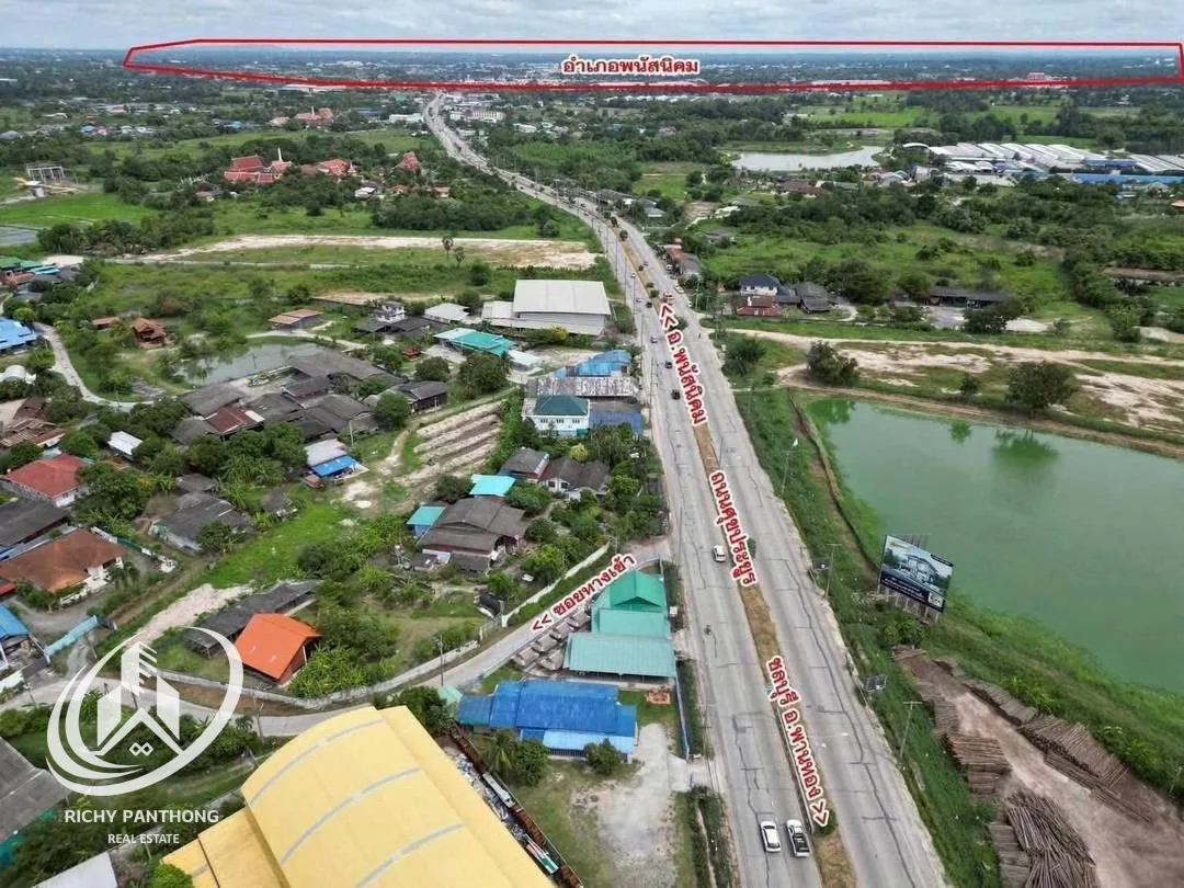 ขายที่ดินพร้อมสิ่งปลูกสร้าง 4 - 2 - 60 ไร่ ต.มาบโป่ง อ.พานทอง จ.ชลบุรี - 7