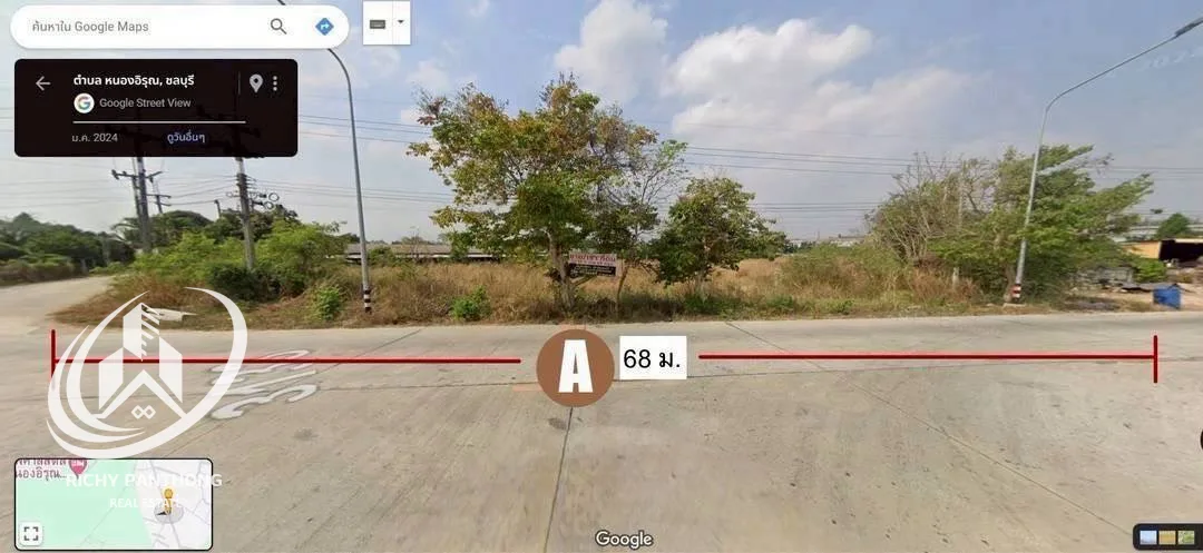 ขายที่ดิน 12-1-69 ไร่ (ผังม่วงลาย) ต.หนองอิรุณ อ.บ้านบึง จ.ชลบุรี - 3