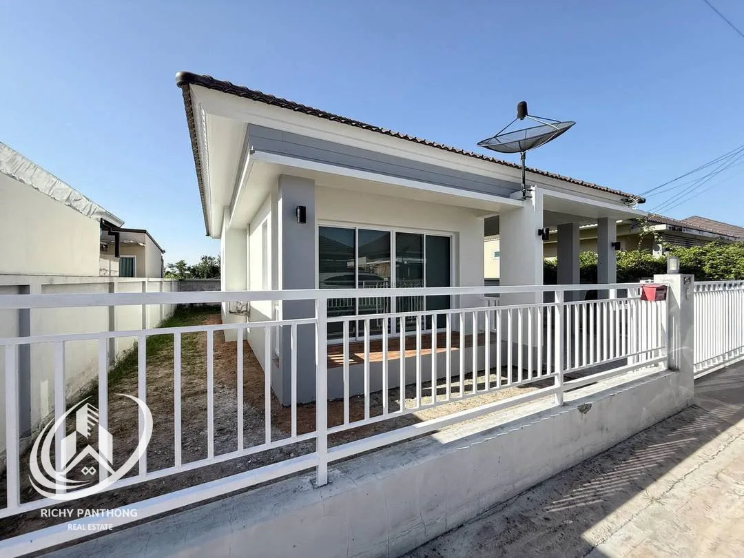 บ้านเดี่ยวชั้นเดียวให้เช่า พร้อมอยู่ - 2