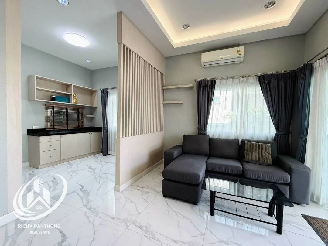 บ้านเดี่ยวชั้นเดียวให้เช่า พร้อมอยู่ - 4