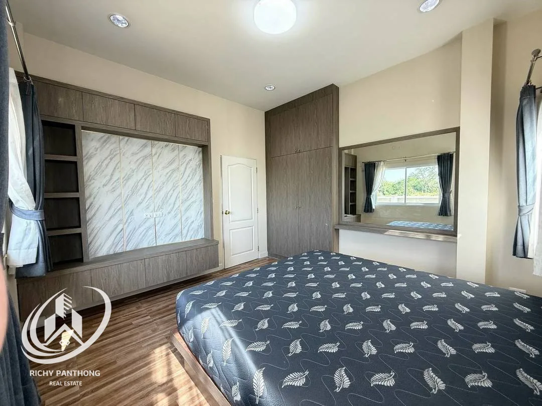บ้านเดี่ยวชั้นเดียวให้เช่า พร้อมอยู่ - 8